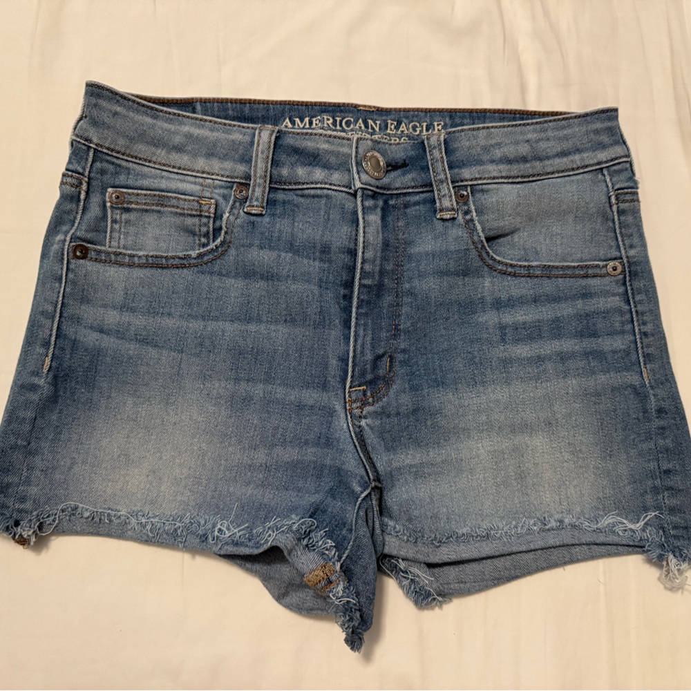 American Eagle Outfitters Women's Blue Denim Shorts